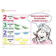 Follow the prescription to prepare syrup
