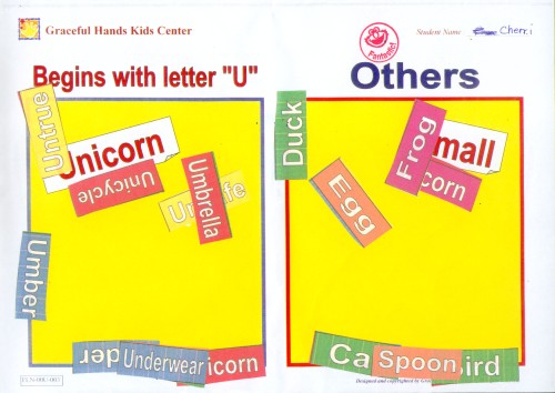 Begins with Letter U