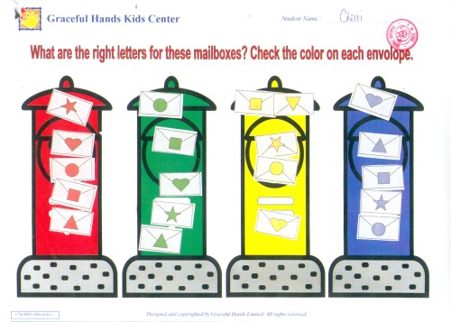 Colour Mailboxes and Envolopes