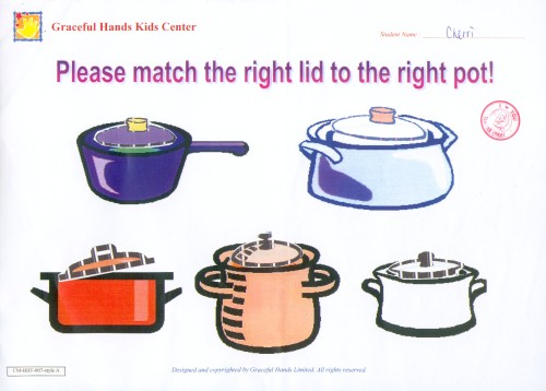 Match The Right Lid To The Right Pot